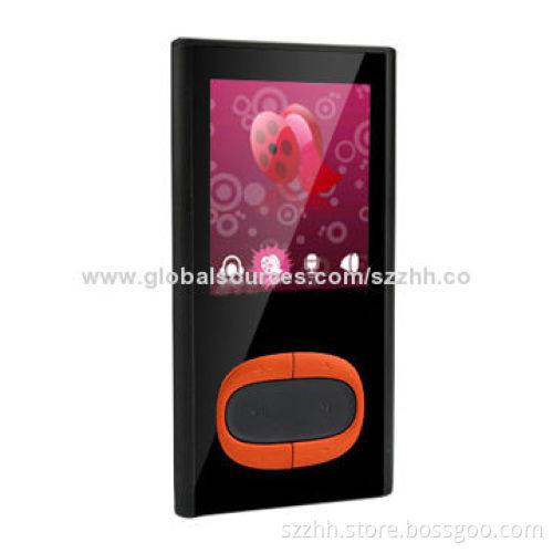 1.8-inch TFT MP4 Player, Aluminum Case, Built-in 2 to 8GB Flash Memory, Supports TF Card Up to 32GB